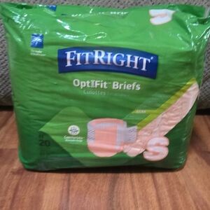FitRight OptiFit Extra Incontinence Briefs Unisex Heavy Absorbency S 20in-32in 2
